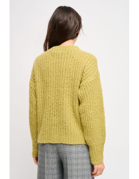 Camisola macia de gola redonda Maryley