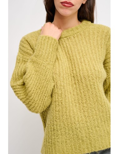 Camisola Macia de Gola Redonda Maryley