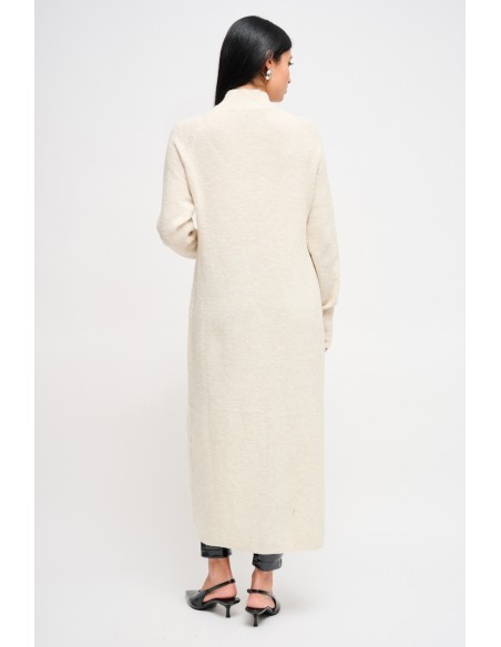 Malha longa com fenda Maryley