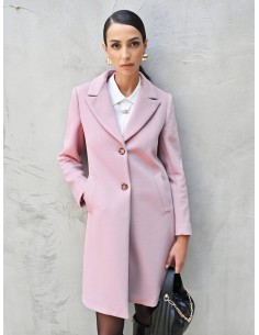 Casaco Médio Cinturado em Velour Rinascimento