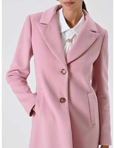 Casaco Médio Cintado em Velour Rinascimento