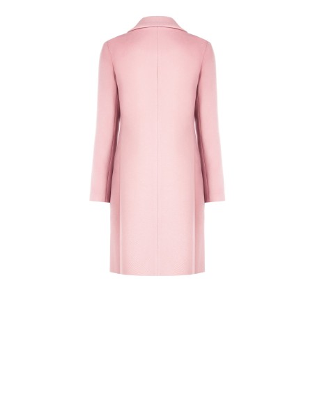 Casaco Médio Acinturado em Velour Rinascimento