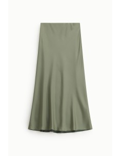 Gonna Lunga Svasata Tinta Unita Vita Alta Dixie - Vestiti Firmati L...