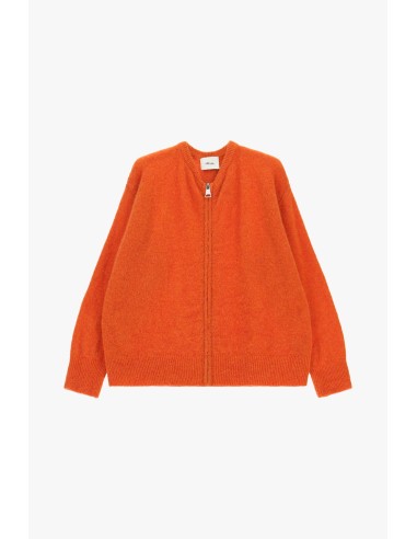 Cardigan com fecho de correr frontal e mangas compridas Dixie