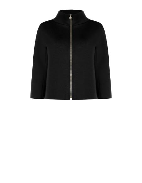 Casaco Curto Com Efeito De Capa De Neoprene Rinascimento - Vestiti Firmati Life Smiles