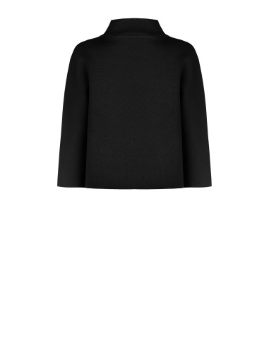 Casaco Curto Com Efeito De Capa De Neoprene Rinascimento - Vestiti Firmati Life Smiles