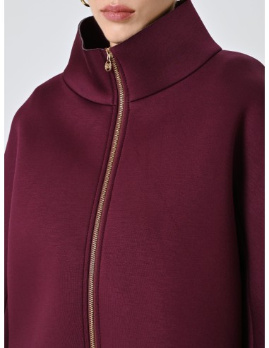 Casaco Curto Com Efeito De Capa De Neoprene Rinascimento - Vestiti Firmati Life Smiles