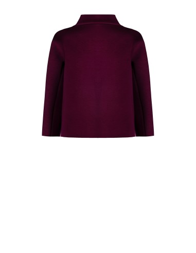 Casaco Curto Com Efeito De Capa De Neoprene Rinascimento - Vestiti Firmati Life Smiles