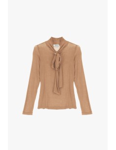 Top A Manica Lunga Con Fiocco E Taglio Dritto Dixie - Vestiti Firma... 2