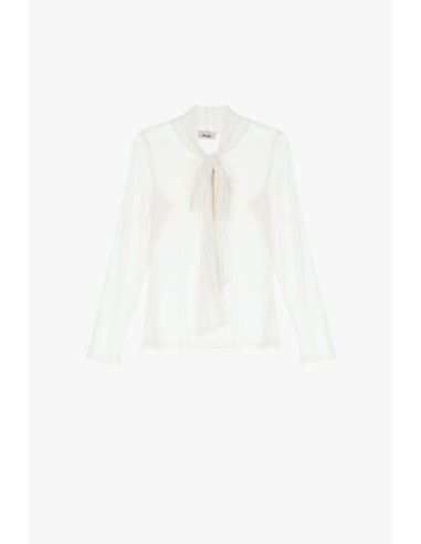 Top A Manica Lunga Con Fiocco E Taglio Dritto Dixie - Vestiti Firma...