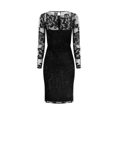 Vestido tubinho em renda Rinascimento