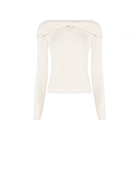 Maglione Sfiancato Con Scollo Arrotolato Rinascimento - Vestiti Fir...