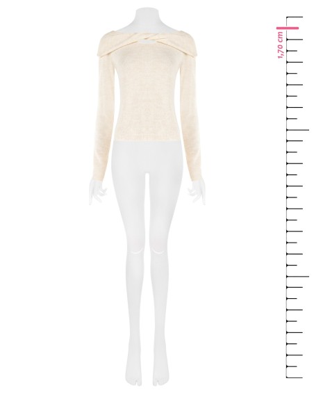 Maglione Sfiancato Con Scollo Arrotolato Rinascimento - Vestiti Fir...