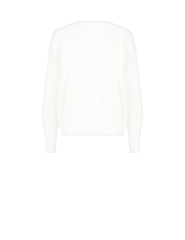 Camisola oversize com botões-joia nos punhos Rinascimento