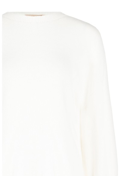 Camisola Oversized com Botões-joia nos Punhos Rinascimento
