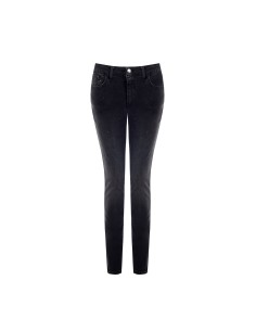 Jeans Skinny Elásticos com Strass e Logótipo no Bolso Traseiro Rinascimento