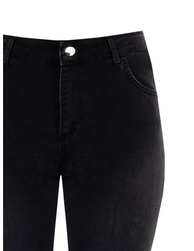 Jeans Curvy Skinny com strass no bolso traseiro Rinascimento Curvy