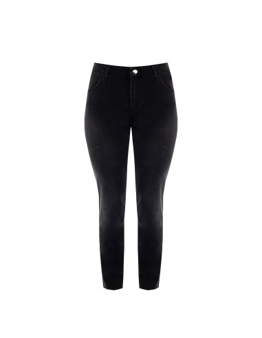 Jeans Curvy Skinny com strass no bolso traseiro Rinascimento Curvy
