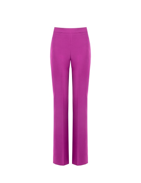 Pantaloni Palazzo In Tessuto Bi-Stretch Rinascimento - Vestiti Firm...