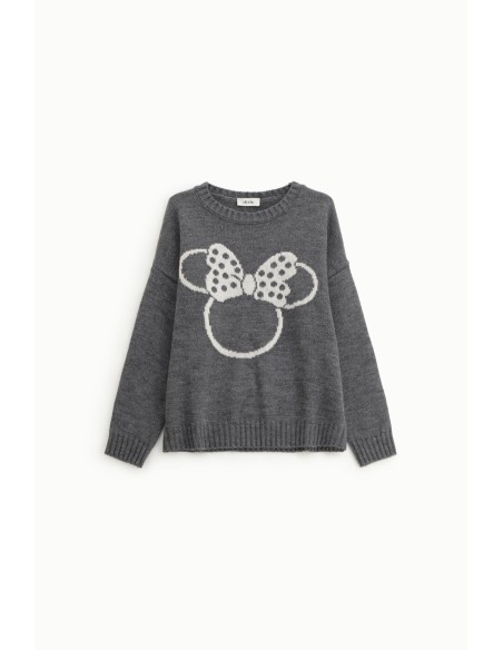 Maglione Girocollo Stampa Fiocco E Pois Dixie - Vestiti Firmati Lif...