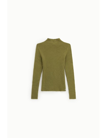 Maglia Dolcevita Con Lavorazione A Costine Dixie - Vestiti Firmati ...