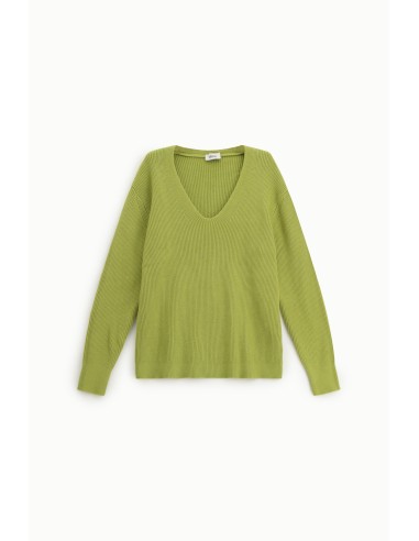 Maglione Scollo A V Lavorazione A Coste Dixie - Vestiti Firmati Lif...