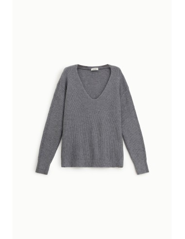 Maglione Scollo A V Lavorazione A Coste Dixie - Vestiti Firmati Lif...