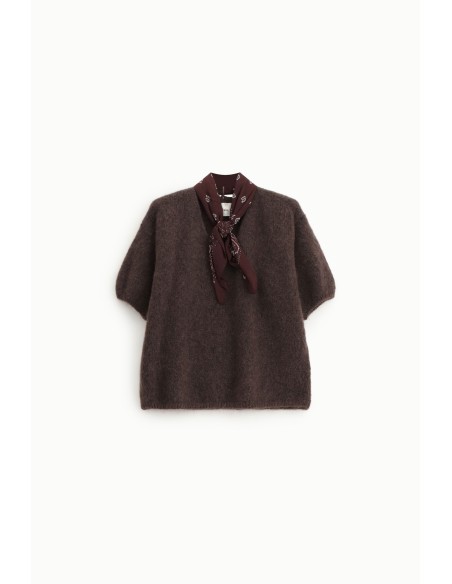 Maglione Maniche Corte Dalla Linea Morbida Dixie - Vestiti Firmati ...