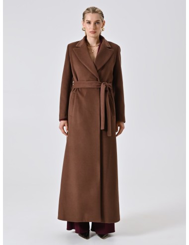 Casaco De Veludo Extra Comprido Com Cinto A Condizer Rinascimento - Vestiti Firmati Life Smiles