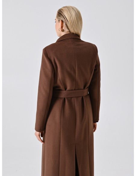 Casaco De Veludo Extra Comprido Com Cinto A Condizer Rinascimento - Vestiti Firmati Life Smiles