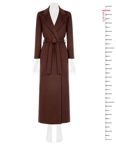 Casaco De Veludo Extra Comprido Com Cinto A Condizer Rinascimento - Vestiti Firmati Life Smiles