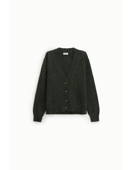 Cardigan Com Botões E Motivo Pontilhado Dixie - Vestiti Firmati Life Smiles