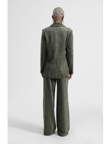 Calças Largas Efeito Veludo Dixie - Vestiti Firmati Life Smiles