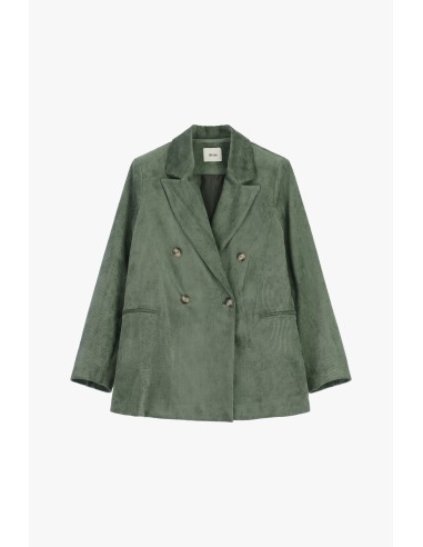 Blazer Cruzado Em Veludo Cotelê Dixie - Vestiti Firmati Life Smiles