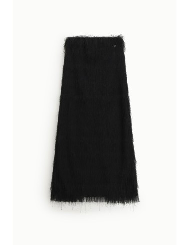 Gonna Lunga Con Texture Effetto Pelliccia Dixie - Vestiti Firmati L...