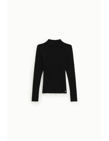 Maglia Dolcevita Con Lavorazione A Costine Dixie - Vestiti Firmati ...