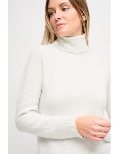Camisola Em Lurex Com Gola Alta Maryley