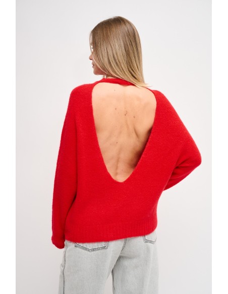 Blusa com costas descobertas Maryley