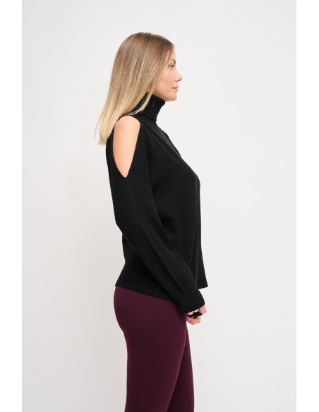 Camisola com gola alta e recorte Maryley