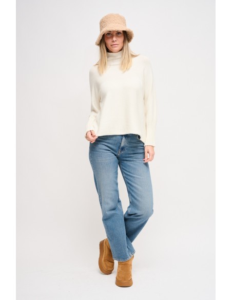 Camisola de Gola Alta Maryley