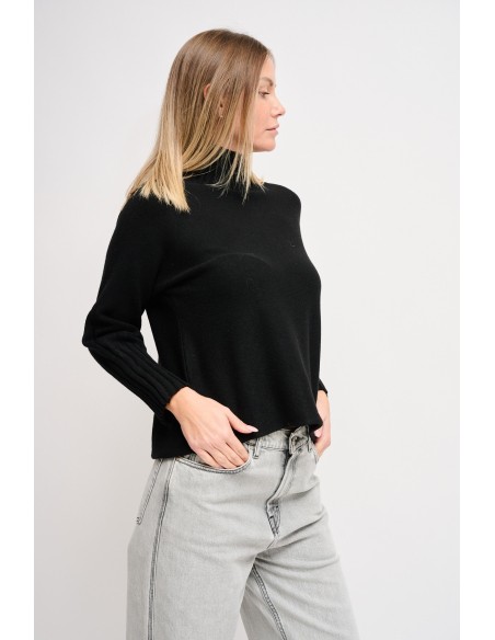 Camisola de Gola Alta Maryley