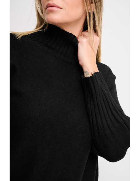 Camisola de Gola Alta Maryley