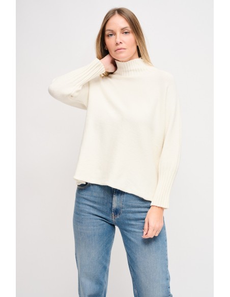 Camisola de Gola Alta Maryley