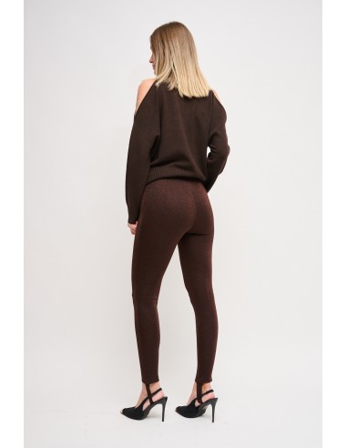 Panta Lurex Con Ghette Maryley - Vestiti Firmati Life Smiles