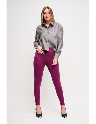 Panta Lurex Con Ghette Maryley - Vestiti Firmati Life Smiles