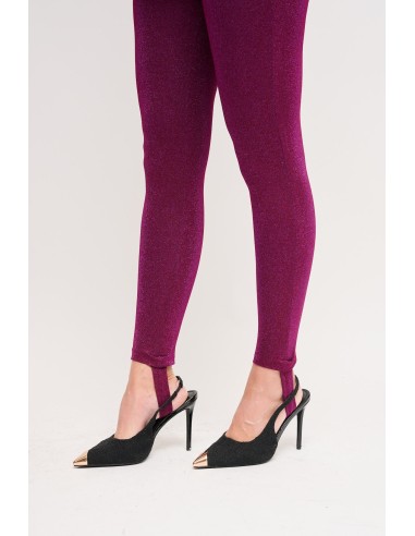 Panta Lurex Con Ghette Maryley - Vestiti Firmati Life Smiles