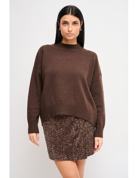 Camisola de gola redonda Maryley