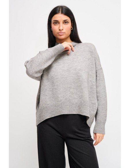 Camisola de gola redonda Maryley