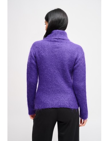 Dolcevita Cropped em Mohair Maryley