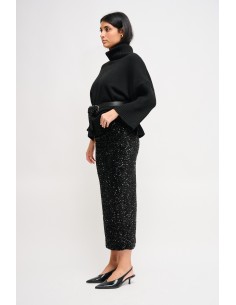 Gonna Midi In Paillettes Maryley - Vestiti Firmati Life Smiles 2